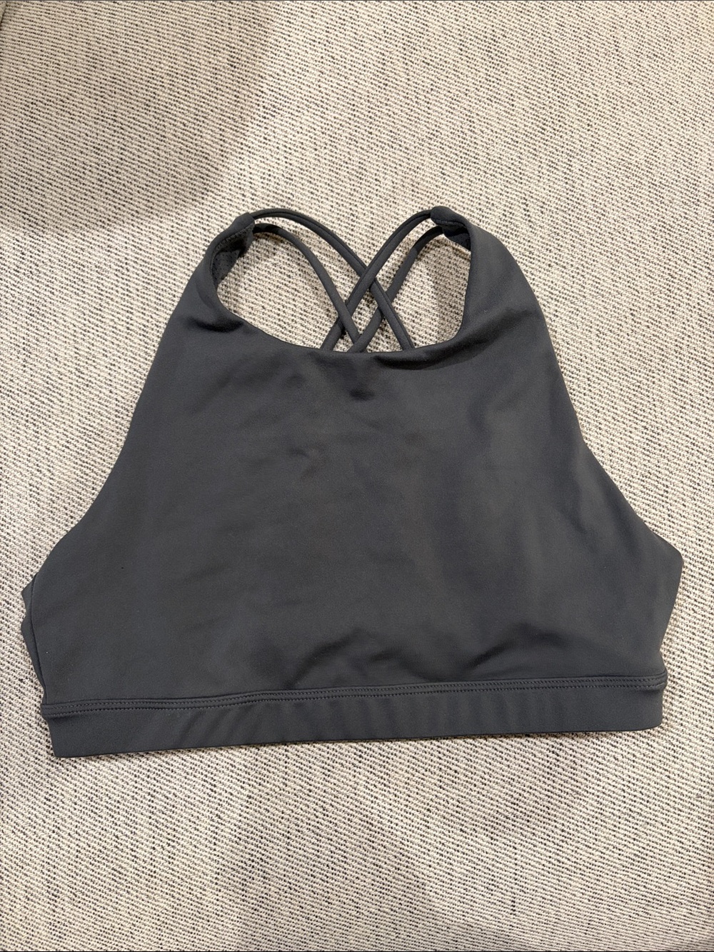 CSB Crop Shop Boutique Dylan Sports Bra, size M, color Stone